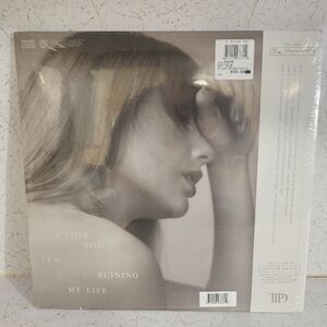 Taylor Swift Vinyl Record with Artistic Cover